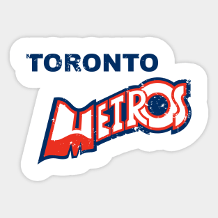 1971 Toronto Metros Vintage Soccer Sticker